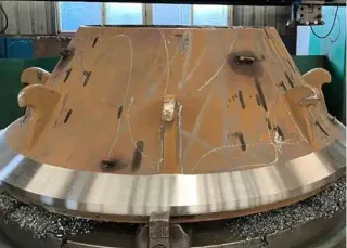 Finished Mn22 cone crusher liner