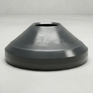 Cone liner with TiC inserts visible
