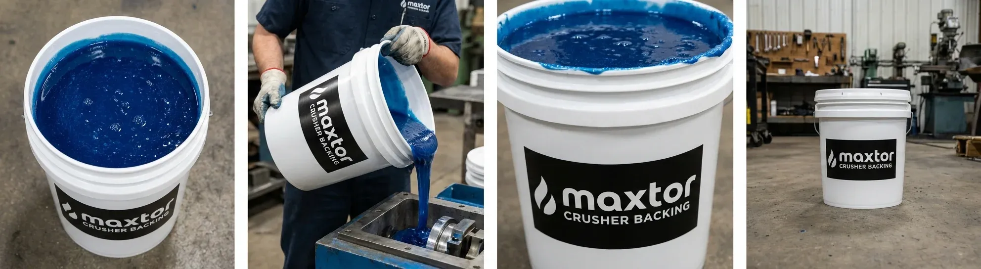 ATF Maxtor Crusher Backing Compound - mixing, pouring, and application process for cone crusher liner backing