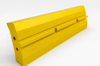 High chrome blow bar for abrasive applications