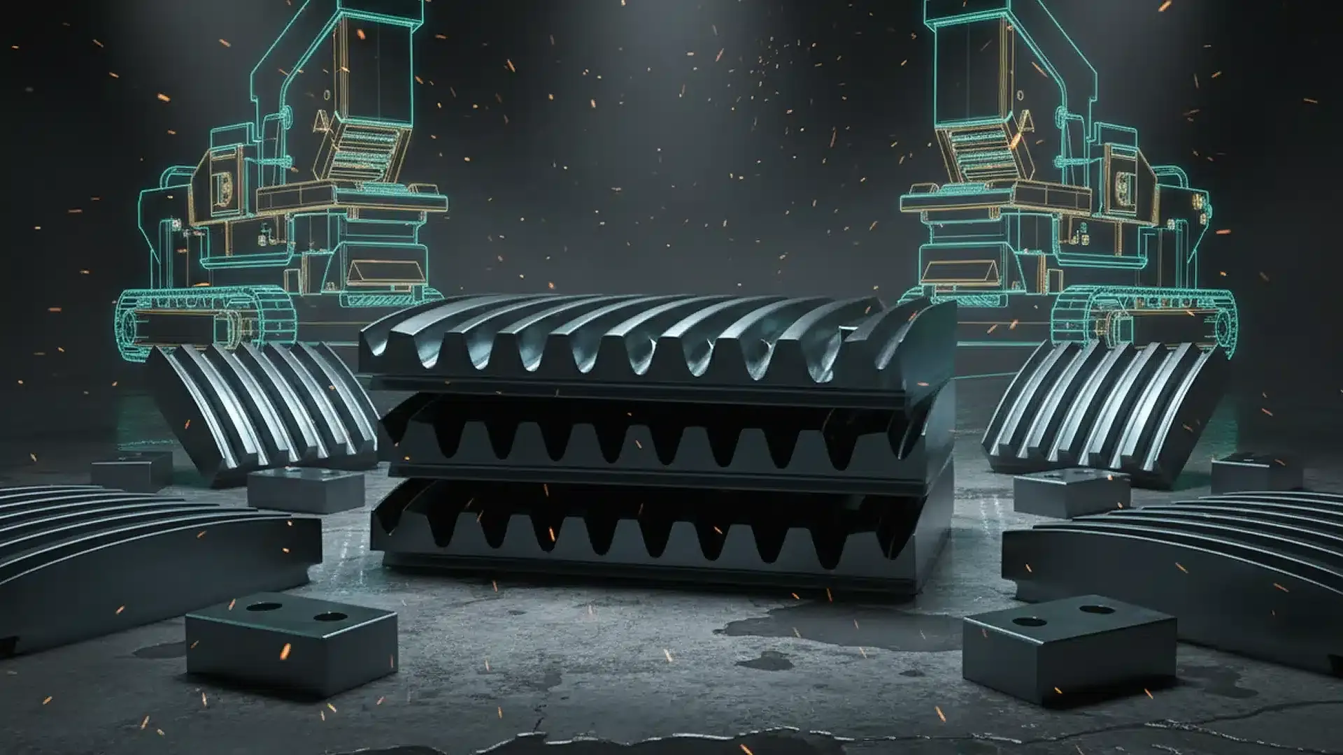Jaw plates