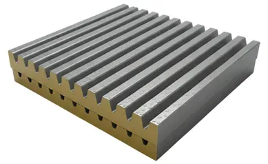 Mn14 manganese jaw crusher plates for general quarrying