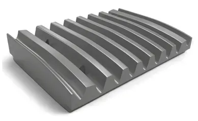 Mn18 premium manganese jaw plates for hard rock crushing