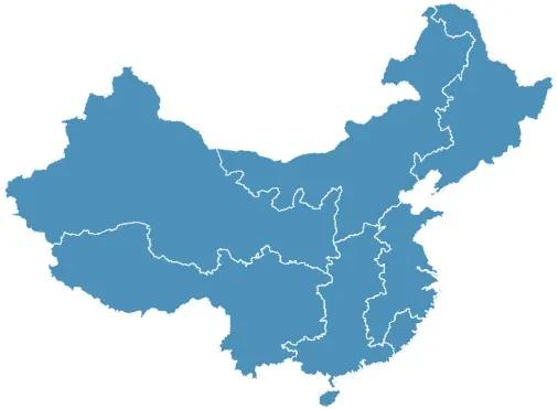Map of China showing ATF manufacturing facility location in Jinhua, Zhejiang