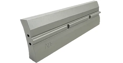 Manganese Mn18Cr2 blow bar — the original work-hardening alloy for primary crushing