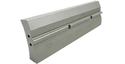 Mn18Cr2 manganese steel blow bar for HSI impact crushers