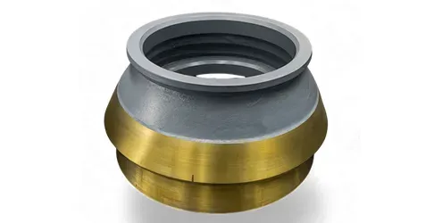 Mn18Cr2 manganese steel cone crusher mantle — industry standard for hard rock applications