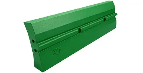Martensitic steel blow bars for recycling and demolition applications