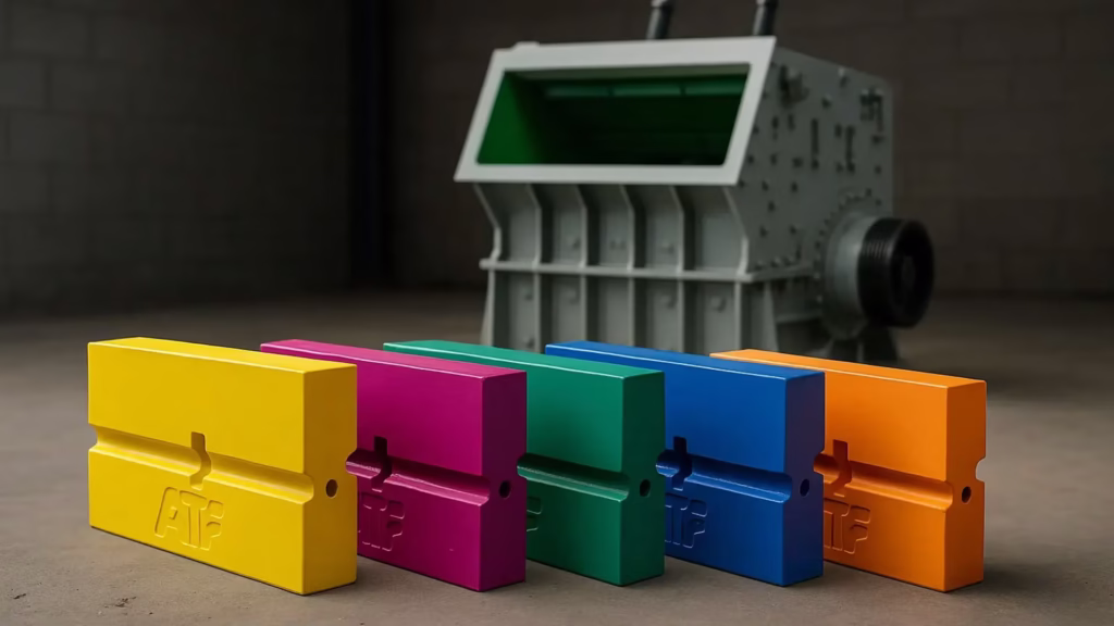 High Chrome vs Martensitic vs Mn+TiC vs MMC — A Practical Comparison