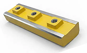 Impact plates apron liners